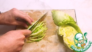 Вегетарианский салат "Цезарь" в домашних условиях