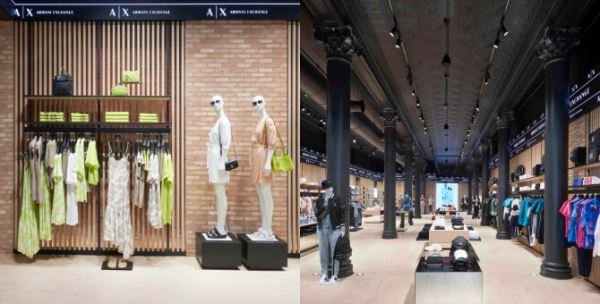 Armani Exchange открыл новый флагманский магазин в Сохо 